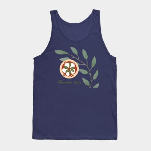 In this picture we see the symbol of Italy and the legendary pizza Margarita. The pizza is made in a way that semvoleches the colors of the Italian flag. Tank Top